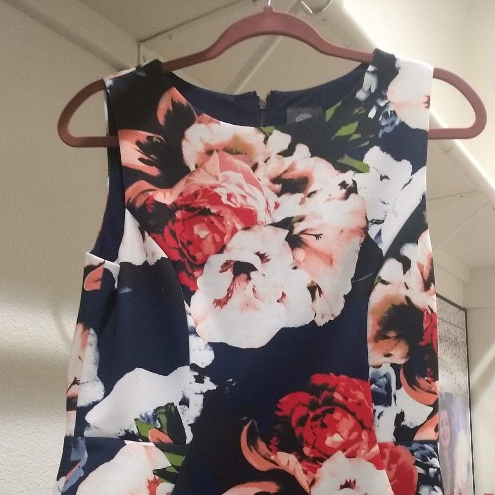 Vince Camuto Floral Size 12 Dress